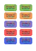 Vorschau - Anderer Materialtyp - Hausaufgabengutscheine zu Neujahr - Seite 3