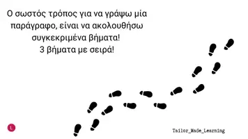 Προεπισκόπηση - Φύλλα εργασίας - Πώς να γράψω μία παράγραφο; video, θεωρία,παραδείγματα, ασκήσεις. - Σελίδα 1