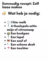 Voorbeeld - Zelf Kaas Maken – Leeractiviteit voor Kinderen - Pagina 1