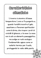 anteprima - Testo - L'inverno - schede didattiche informative - Pagina 3