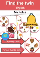 Vorschau - Arbeitsblätter - Find the twin: Nikolaus / Nicholas - Englisch Spiel Game - Deckblatt