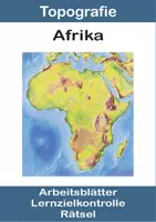 Vorschau - Arbeitsblätter - Topografie AFRIKA - Seite 1