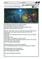 Vorschau - Arbeitsblätter - Luzi in der Zauberschule (Teil 6): Die zweite Prüfung | Lesen, Malen & Hören (Kl. 3-4 & DaZ) - Seite 3
