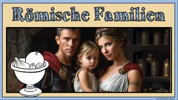 Vorschau - Arbeitsblätter - Das alte Rom: Familie (Arbeitsblätter mit Lösungen und Präsentation) - Seite 1