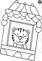 Vorschau - Mal- und Bastelvorlagen - Tiger Abenteuer – Malbuch für Kinder - Seite 2