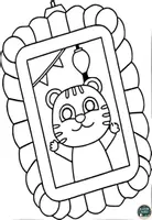 Vorschau - Mal- und Bastelvorlagen - Tiger Abenteuer – Malbuch für Kinder - Seite 3