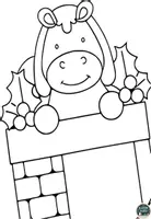 Vorschau - Mal- und Bastelvorlagen - Süße Pferd Ausmalbilder für Kinder - Seite 3