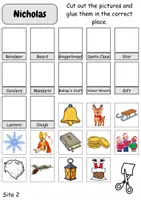 Vorschau - Unterrichtsreihen - Assign images / Bilder zuordnen: Nikolaus / Nicholas - Englisch - Seite 3