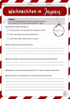 Vorschau - Arbeitsblätter - Weihnachten in Japan - Sachtexte und Aufgaben zum japanischen Weihnachtsfest - Leseförderung und Lesekompetenz stärken in der Adventszeit (3-fach differenziert) - Seite 3