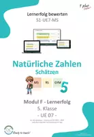 Vorschau - Unterrichtsreihen - Lernerfolg bewerten - Schätzen von Anzahlen - Deckblatt