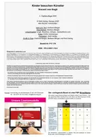 Vorschau - Arbeitsblätter - Vincent van Gogh für Kinder | Sonnenblumen, Sternennacht, Selbstporträt, Künstler, Malen, Meisterwerke | Kunst Grundschule Klasse 1-4 Farbdruck - Seite 1
