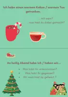 Vorschau - Bildkarten - Erzählkarten Weihnachtsferien (Impulskarten) - Seite 1
