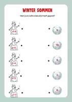 Voorbeeld - Winter werkboek groep 3/Eerste leerjaar - Pagina 2