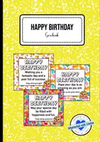 Vorschau - Anderer Materialtyp - Happy Birthday - Geschenk zum Geburtstag - Deckblatt