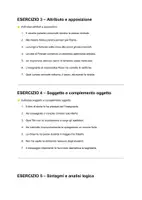 anteprima - Esercizi - ESERCITAZIONE o VERIFICA DI ANALISI LOGICA + SOLUZIONI - Pagina 2