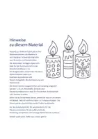 Vorschau - Arbeitsblätter - Weihnachten Fensterbilder - Kerzen Fenster - Weihnachtskerzen - Kunstprojekt für Klasse 1-2 || Kerzen zum Ausmalen - Weihnachten Kunst Weihnachten - Kerzen Basteln Weihnachten Basteln - Fensterbilder Weihnachten Fensterdeko Winterkunst Grundschule - Seite 1