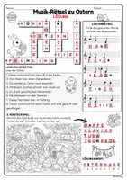 Vorschau - Arbeitsblätter - Musik-Rätsel zu Ostern - Musik Jg.5/6 - Seite 2