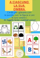 anteprima - Flashcard - A ciascuno la sua ombra: ALFABETO ILLUSTRATO con OMBRE - Pagina di copertina
