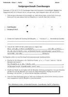 Vorschau - Arbeitsblätter - Antiproportionale Zuordnung und der Dreisatz (Wertetabelle, Graph, Produktgleichheit, Zuordnungsgleichung) - Seite 2
