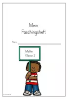 Vorschau - Arbeitsblätter - Arbeitsblätter/ Übungsheft Fasching Mathe Klasse 2 - Seite 1