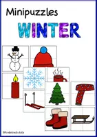 Vorschau - Spiele - Materialpaket Winter - Schnee & Schneemänner - Seite 1