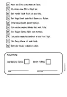 Vorschau - Arbeitsblätter - Stolperwörter-Lesetest (inkl. Lösungsblätter) - Seite 3
