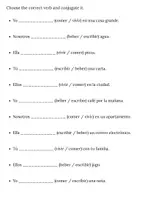 Aperçu - Autre type de ressources - Let’s Practice Spanish -ER & -IR Verbs! (1) - Page 1