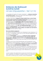 Vorschau - Arbeitsblätter - Stöpselplatte – Arbeitsheft Teil 1, Zahlenraum und Menge 1-5 bzw. 1-10 - Seite 1