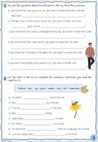 Vorschau - Arbeitsblätter - English TENSES - Arbeitsheft - Seite 3