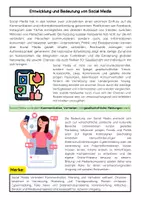 Vorschau - Arbeitsblätter - Social Media Trends & Challenges: Algorithmen & Influencer - Seite 1
