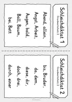 Vorschau - Arbeitsblätter - Grundwortschatz 2 - Merk- und Schreibübungen - Seite 2