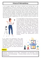 Vorschau - Arbeitsblätter - Influencer & Meinungsbildung - Seite 1