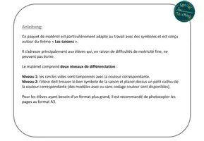 Aperçu - Inclusion - Do a dot: Les saisons - Page 1