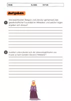 Vorschau - Arbeitsblätter - Das Frauenbild im Mittelalter - Seite 3