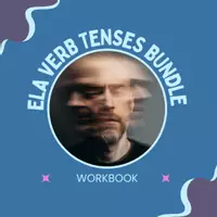 Vorschau - Unterrichtsreihen - ELA Verb Tenses Bundle – Structure, Usage & Writing Accuracy (Gr. 7–12) - Deckblatt