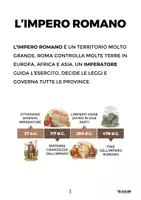 anteprima - Materiale di supporto/inclusione - Storia Facile - L'Impero Romano - Pagina 1
