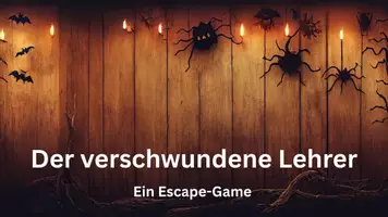 Vorschau - Präsentationen/Tafelbilder - Escape Game "Der verschwundene Lehrer" (Gruselgeschichten) - Seite 3