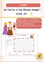 Vorschau - Arbeitsblätter - Mi Carta a los Reyes Magos A1 - Escribir - Deckblatt