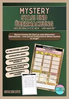 Vorschau - Stundenentwürfe - Mystery - Stasi und Überwachung - BRD und DDR - Deckblatt