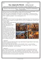 Vorschau - Arbeitsblätter - Das alte Rom: Römische Sklaverei (Arbeitsblätter mit Lösungen und Präsentation) - Seite 1
