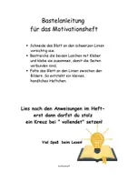 Vorschau - Arbeitsblätter - Motivationsheft Lesen | Leseanreiz zum Basteln | Leseförderung 1. - 4. Klasse | Lesen zum Advent 🎄📖 - Seite 2