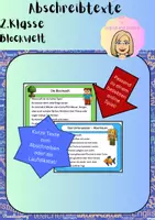 Vorschau - Arbeitsblätter - Abschreibtexte - Blockwelt - 2. Klasse - Deckblatt
