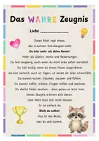 Vorschau - Anderer Materialtyp - Das wahre Zeugnis Waschbär / Waschbärenklasse - Seite 2