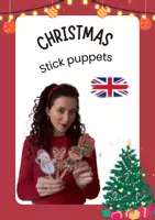 anteprima - Materiale di supporto/inclusione - 🇬🇧 Christmas puppets - Pagina di copertina