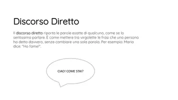 anteprima - Presentazioni / Lavagne - Dal discorso diretto al discorso indiretto - Pagina 3