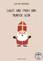Vorschau - Arbeitsblätter - Lasst uns froh und munter sein mit Bildern - Deckblatt