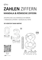 Vorschau - Arbeitsblätter - MANDALA ZAHLEN 0 - 9 + römische Ziffern, Menge - AUSMALBILDER - Deckblatt