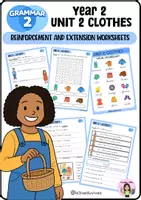 anteprima - Flashcard - Grammar 2 (Unit 2: Clothes) - Pagina di copertina