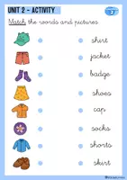 anteprima - Flashcard - Grammar 2 (Unit 2: Clothes) - Pagina 3