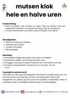 Voorbeeld - mutsen klokken lampje - Pagina 1